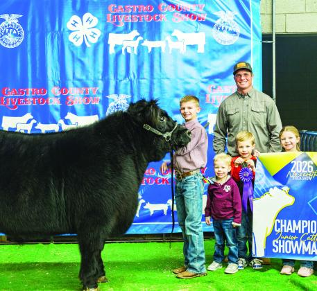 In the Nazareth Show, Kannon Farris won Junior Showmanship.
