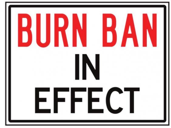 County burn ban in effect