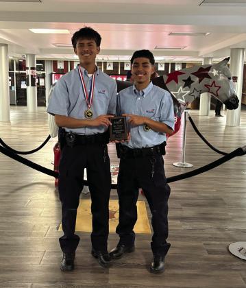 Felony Stop 1st Place - Carlos Rodriguez and Brandon Almaraz.