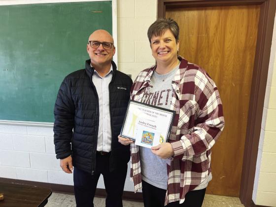 Rotary Teacher of the Month - Andra French