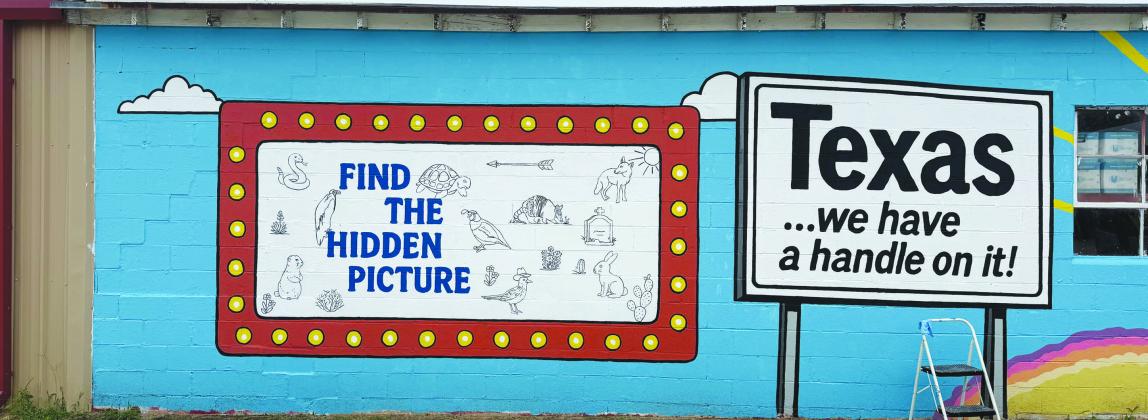 Local Artist in Wheeler helps make Wheeler Beautiful