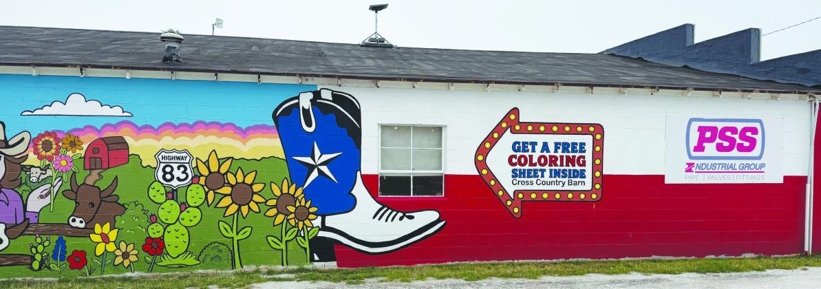 Local Artist in Wheeler helps make Wheeler Beautiful