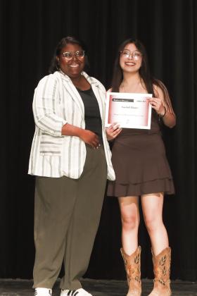 Happy Cole Memorial Scholarship presented by Ja’Nell Wafer - Scarlett Chavez