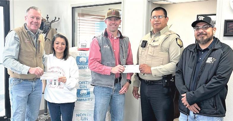 North Gin, Mortensen Wind Energy, and Invenergy/ Bethel Wind Farm made generous donations to the annual Sheriff’s Toy Drive, along with others who donated money and toys for children in the county. Sheriff Sal Rivera and deputies delivered the toys to families who signed up on Dec. 23-24. Sheriff Sal Rivera thanked all those who participated to bring joy to many children in the county. North Gin also made donations to Child Protective Services.