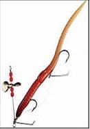 FAVORITES--Among tried and true lures for the author when fishing bass waters are the Creme Worm, Beetle Spin, Rooster Tail and the topwater blast inducer, the Jitterbug. All have caught fish on water where the author had no clue what to try.