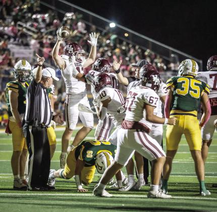 The Hereford Whitefaces (2-4, 1-0) host Randall Friday at Whiteface Field starting at 7 p.m. Hereford topped Pampa on the road to stay in the thick of the playoff race in district. (Courtesy photo)
