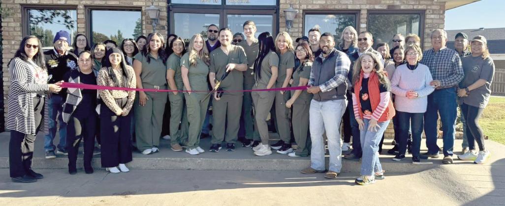 The Deaf Smith County Chamber of Commerce held a ribbon cutting ceremony Thursday for Panhandle Dental in Hereford. Panhandle Dental is located at 1300 W. Park Avenue and may be reached at (806) 591-3297. (Courtesy photo)