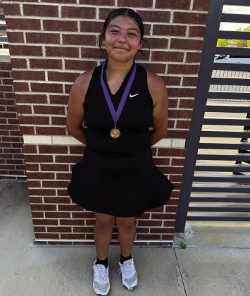 HERD TENNIS COMPETES