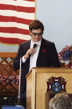Ka Wilfong read Roll Call Levi Baird led the National Anthem and Pledge of Alle-