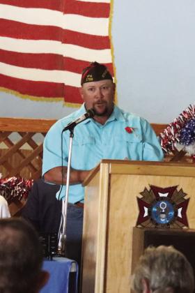 Justin Johnson presented opening remarks