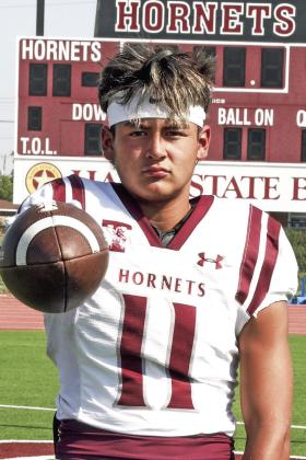 Gustavo Trevino - 2nd Team All District Inside Linebacker, Honorable Mention Wide Receiver