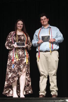Citizenship Awards: Avary Wesley and Luke Moore