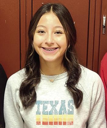 Hart UIL, 8th Grade Dictionary Skills – Adamari Morales, 5th place.