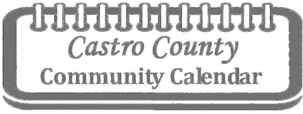 Castro County Community Calendar