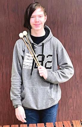 DHS Band percussionist