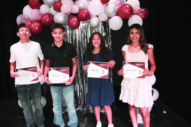 Top 8th Grade Dobber - Joshua Hernandez Top 7th Grade Dobber - Gerardo Y’Pina Top 7th Grade Lady Dobber - Payton Perez Top 8th Grade Lady Dobber - Jaqueline Pillado
