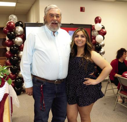 Ana Barajas and Mr. Orr