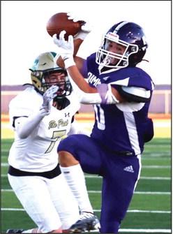 DHS Bobcats Vincente Soto in action against Highland Park. (Dimmitt Sports Media photo)