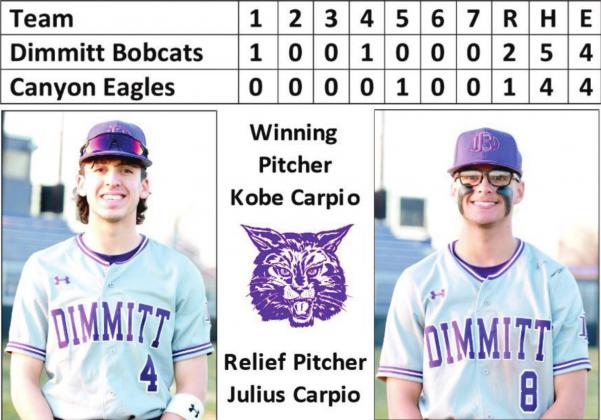 Bobcats edge out Eagles, 2-1