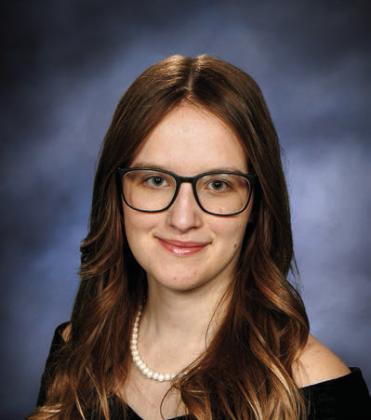 Kress High School Salutatorian Ella Golden