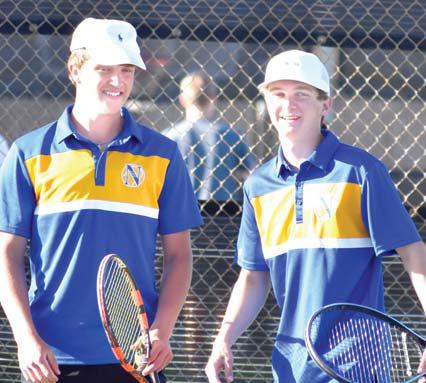Nazareth Boys Doubles - Carson Heiman and Tanner Wethington