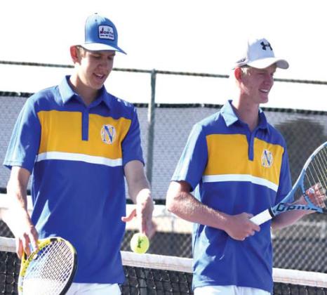 Nazareth Boys Doubles - Bryson Brockman and Reid Backus – lost in Regional quarterfinals.