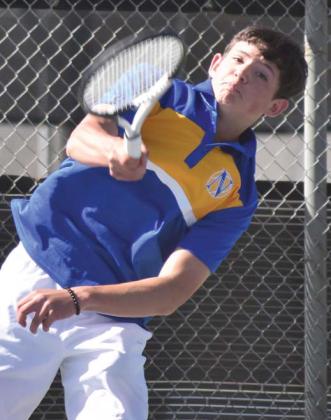 Nazareth Boys Singles – Daniel Schacher – lost Regionals first round to state qualifier.