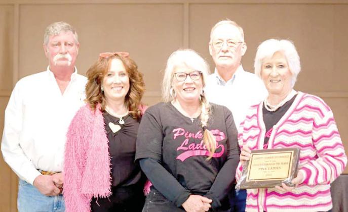 The Pink Ladies were name Citizens Through the Years.