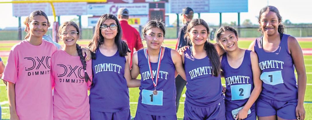 DMS XC Boys, District 2-3A Meet – (not in order) Diego Cortez, Santiago Cortez, Edgar Perez, Diego Perez, Jon Paz, Alonso Castillo. (photo courtesy of Dimmitt Sports Media/DISD)