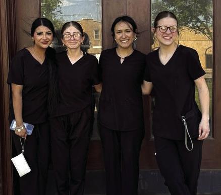 VET SCIENCE COMPETITORS— The Hereford FFA Veterinary Science CDE team competed at the Area 1 Contest recently. They placed 13th among 48 teams in the Area and were third in Littlefield District in a highly competitive contest. Team members are Nubia Soltero, Adali Arias, Emma Arredondo and Stella Hewitt.