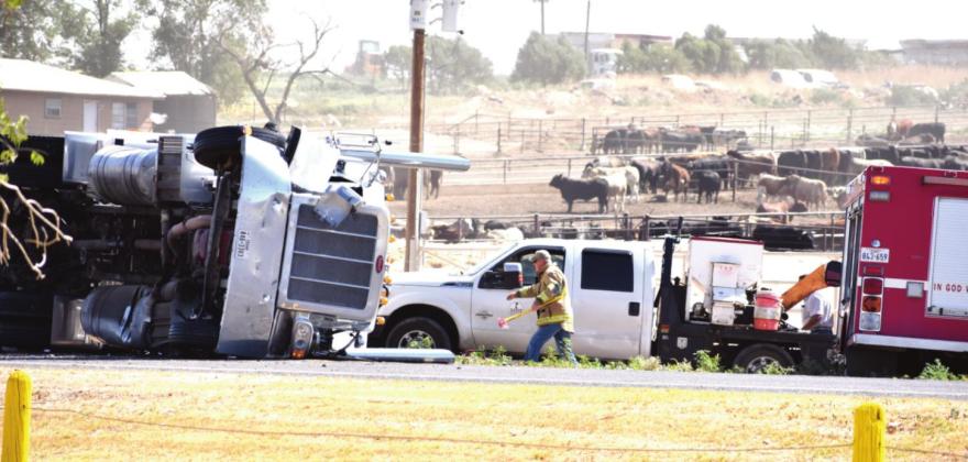 Sunnyside Semi Crash