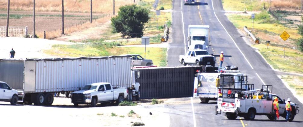 Sunnyside Semi Crash