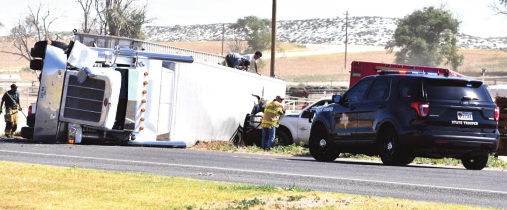 Sunnyside Semi Crash