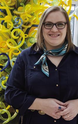 Featured speaker and presenter at a December 5 Painted Sanctuary event at Saint Mary's Church will be Michaela Wegman, who grew up in the Umbarger community as a member of Saint Mary’s Parish, did her Masters Thesis at West Texas A&amp;amp;M University on her hometown church and its striking art. She is now a PhD candidate in public history.