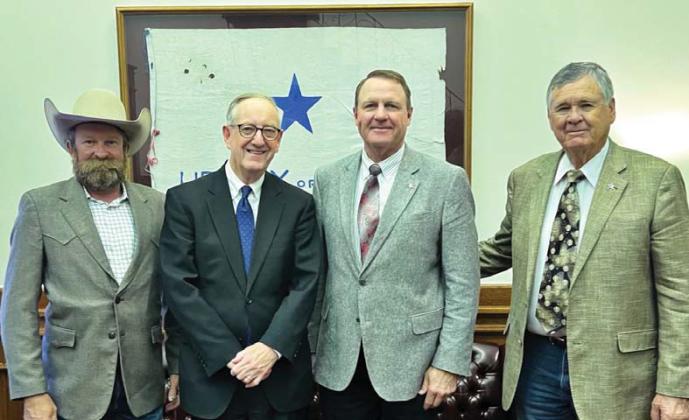 Gfeller talks ag with legislators
