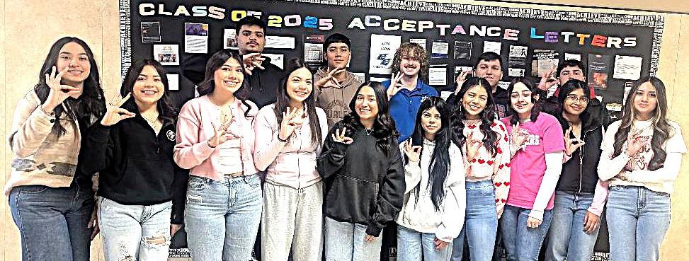 The Dimmitt High School Class of 2025 seniors have begun applying to colleges and universities in Connie Montelongo’s College and Career Readiness class. So far, they have had the opportunity to hear from representatives of Tulsa Welding School, West Texas A&amp;amp;M, Texas Tech, Amarillo College, and Amarillo College’s Hereford Campus, gaining valuable insights into their options.