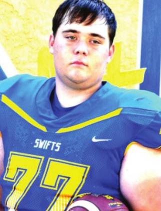 Brett Young Honorable Mention Center Cornerback