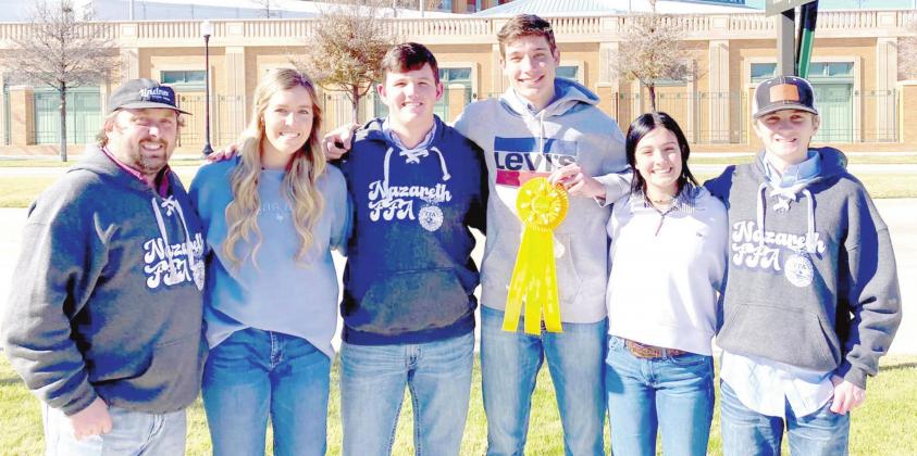 Nazareth FFA Livestock Judging Team Updates