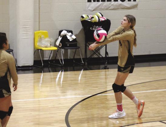 Kelton vs White Deer in volleyball. (Courtesy Photos)