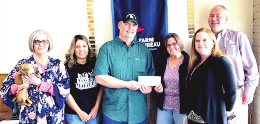 Tigger Townsend, Diane Townsend, Samantha Aleman, Ridney Hunter, Janet Sammann, Kristina Holcomb and Jason Cantrell.