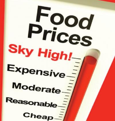 Food prices continue to rise