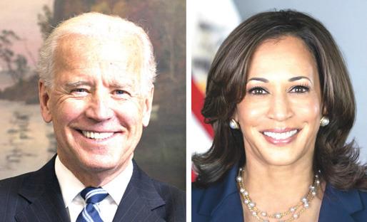 Joe Biden and Kamala Harris