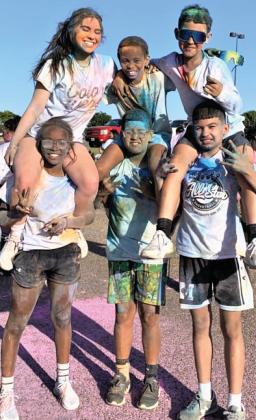 Dimmit Athletic Booster Club Color Fun Run