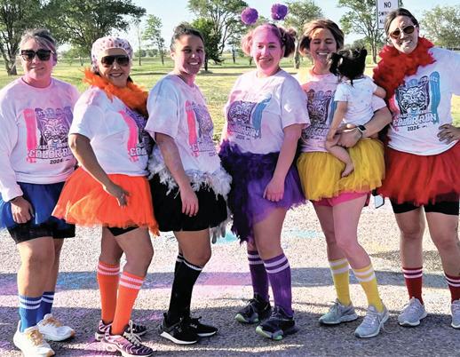Dimmit Athletic Booster Club Color Fun Run