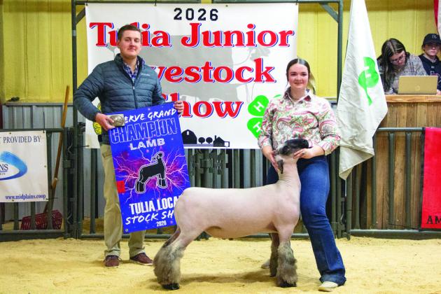 Reserve Grand Champion Lamb - Avary Wesley Courtesy Photo by Summer Davis Randol