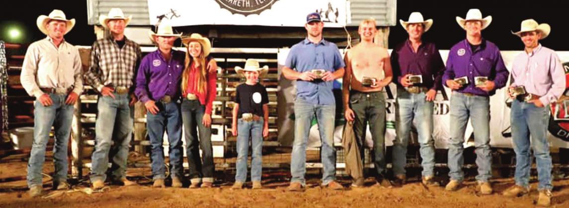 Memorial roping, wild west show a big success