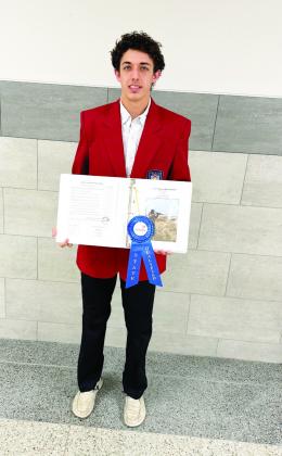 Easton Mahannah - Forensic Shooting Reconstruction - 1st, Superior Rating, Perfect Score, State Qualified