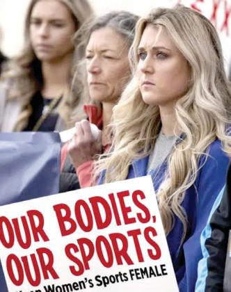 Former NCAA swimmer leads battle for women’s sports.