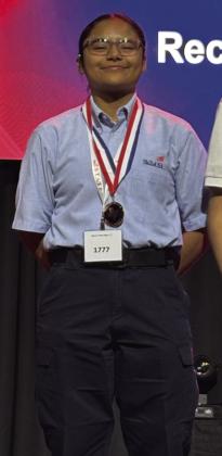 FELONY STOP TECH BRONZE--The Bronze Felony Stop Technical Test award went to Jane DeLaTorre.j