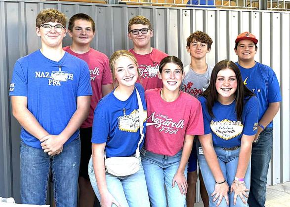 Nazareth FFA freshmen